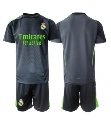 Real Madrid Målmand Tredjetrøje Børn 2025-26 Kortærmet (+ Korte bukser)